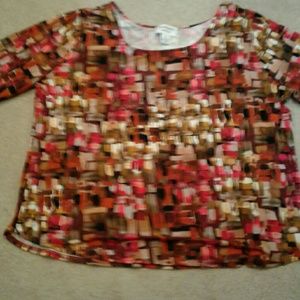 Plus Size 3/4 sleeved shirt